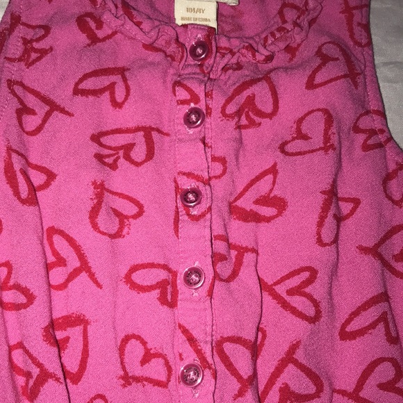 Kate Spade Heart Print Romper.  Size 4Y. - Picture 5 of 8